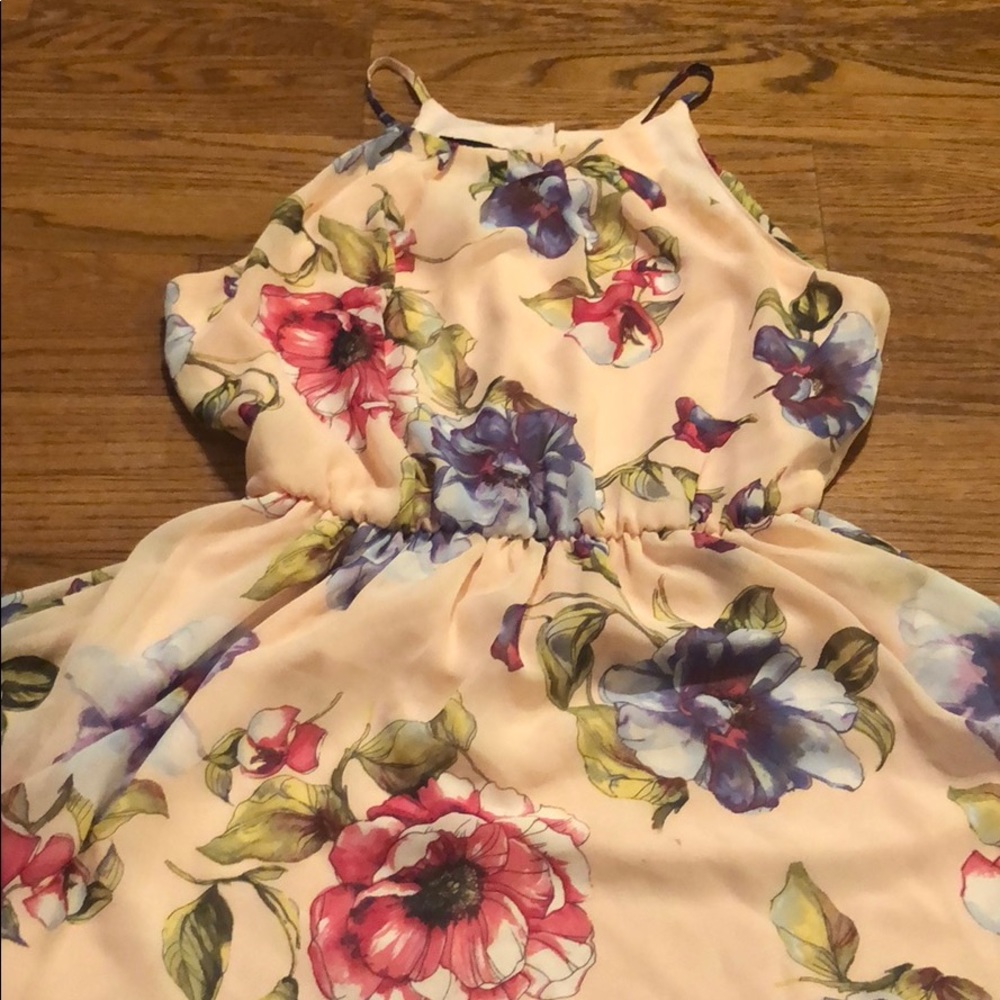 BABY PINK FLORAL SIZE M